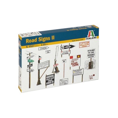 ROAD SIGNS II - 1/35 SCALE - ITALERI 6527